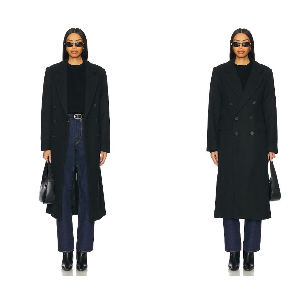 PISTOLA Prescott Coat in Black